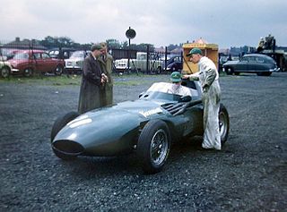 dinky vanwall racing car