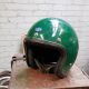 Green Vintage Helmet